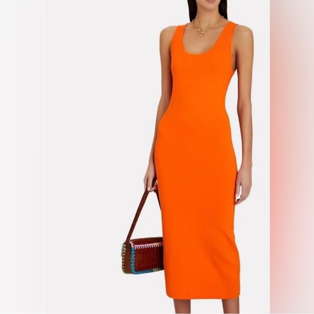 A.L.C. Vibrant Orange Dress - Picture 2 of 10